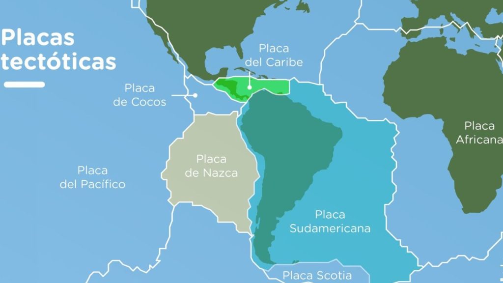 Dinámica de las placas de Nazca y Cocos en el Pacífico